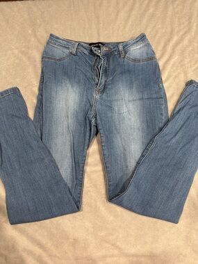 Fashion Nova Light Blue Skinny Jeans